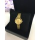Bertram Couple Stainless Steel 22K Gold Plated Watch BT609L/M