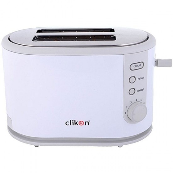 Clikon Bread Toaster Two Slice - CK2408