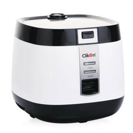 Clikon Electric Rice Cooker 1.4 Liter , 540W , White , CK2123