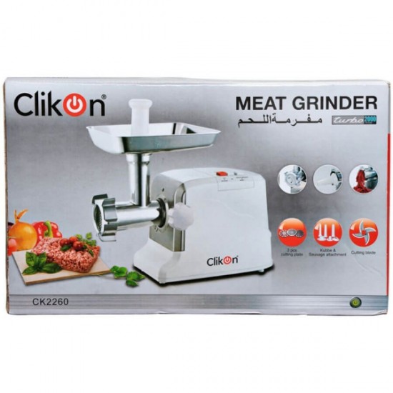 Clikon Meat Grinder 2000 Watts - Ck2260