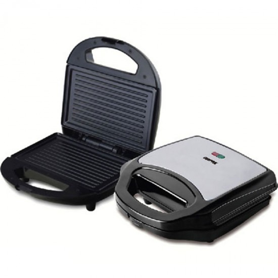 Geepas 2 Slice Grill Maker, Non-stick Cooking Plate - GGM6001