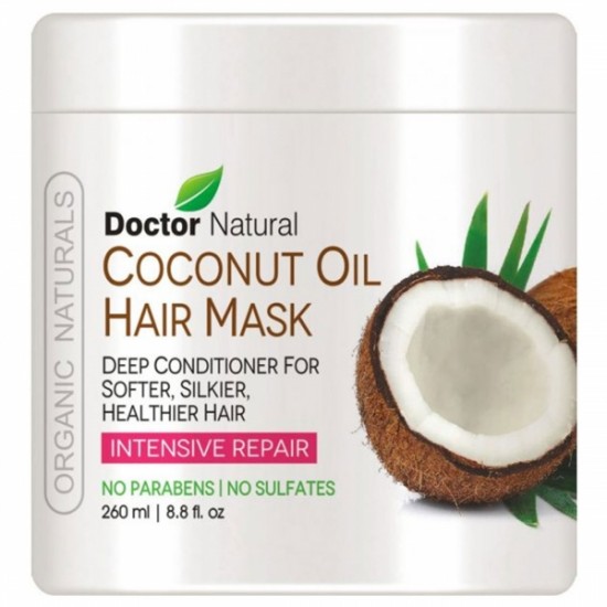 Doctor Natural Coconut Oil Hair Mask Deep Conditioner 8.8 Fl. Oz