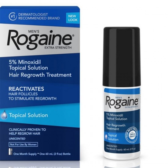 Men s ROGAINE® 5 Minoxidil Solution 1 Month Supply