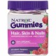 Natrol, Gummies, Hair, Skin &amp; Nails, Raspberry, 90 Count