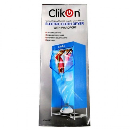 Clikon Electric Cloths Dryer With Wardrobe - CK4013
