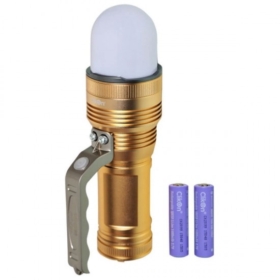 Clikon Rechargeable Handle Power Spot Light &amp; Table Lamp - Ck2099