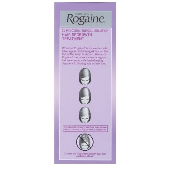 Rogaine for Women Hair Regrowth Treatment 3- 2 ounce bottles