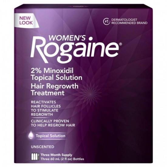Rogaine Regular Strength For Women 2 Ounce (Triple Pack)