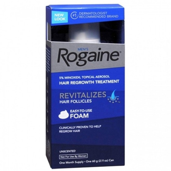 Rogaine Men s Easy-To-Use Foam 2.11 Oz (Pack Of 8)