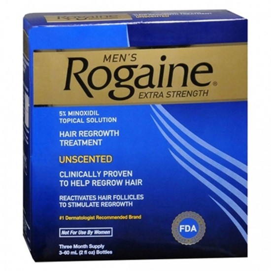 Rogaine Men s Extra Strength Unscented 6 Oz (Pack Of 12)