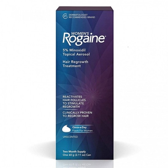 Rogaine Women s Hair Regrowth Treatment, 2 Month Supply 2.11 Oz (9 Pack)