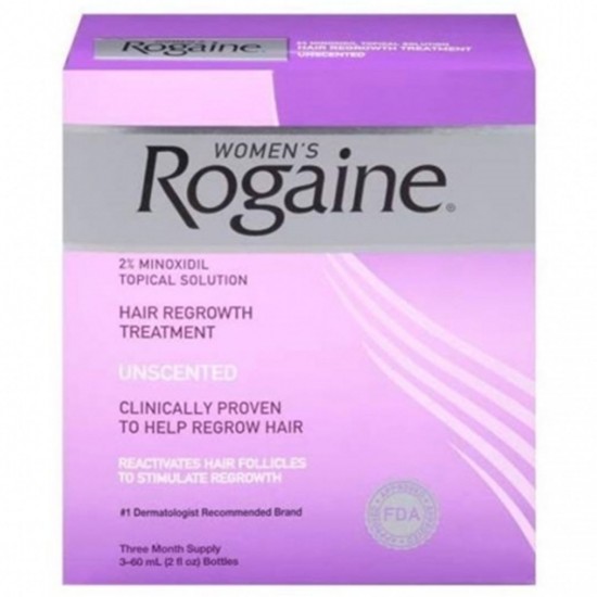 Rogaine Womens Hair Regrowth Treatment, 6 Ounce - Pack Of 6.