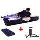 2 In 1 Bundle Offer Single Air Bed 68950 + Intex Manual Air Pump Inflationists Inflatable Bed Pump Bnd17-193
