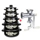 2 In 1 Bundle Offer 10 Pcs Black Casserole Olympia OE-009 And Multipurpose Meat Mincer - BND1917
