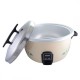 Geepas Electric Rice Cooker, Cook And Warm, Stainless Steel Lid, 10 L - GRC4323