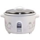 Geepas Electric Rice Cooker, Cook And Warm, Stainless Steel Lid, 8.0L - GRC4322