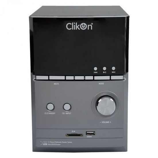 Clikon Multimedia Speaker 2.1 with Bluetooth - CK2243