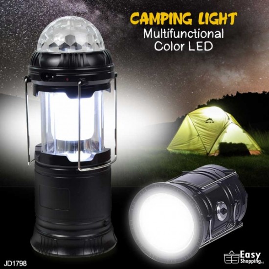 Multifunctional Color Led Camping Light - JD1798
