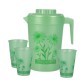4 Pcs Plastic Water Set Green - PWS787