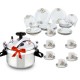 2in1 Bundle Offer: 42 PCS Ceramic Dinner Set DL1504 + 5 Litre Pressure Cooker BND17-150