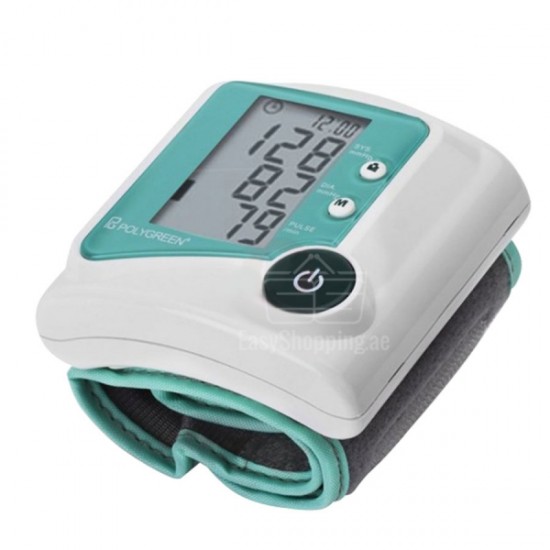 Polygreen Wrist Blood Pressure Monitor, KP6230