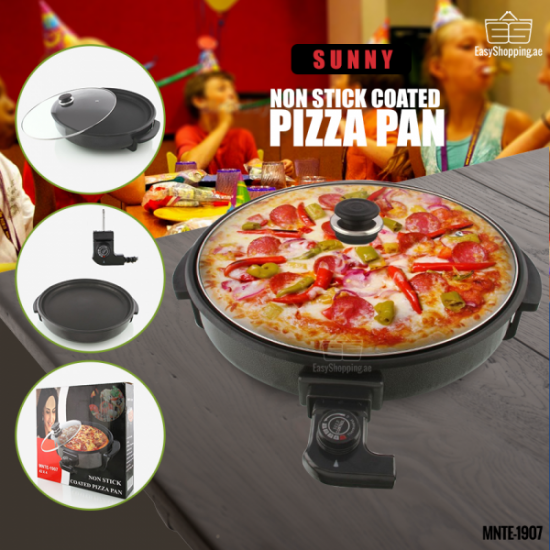 Eid Special 3 In 1 Bundle Electric Double Hot Plate + Non Stick Pizza Pan + Electric Kettle He-House - B18615