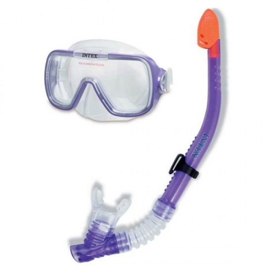 Intex Wave Rider Swimming Diving Mask and Snorkel Set - 55950