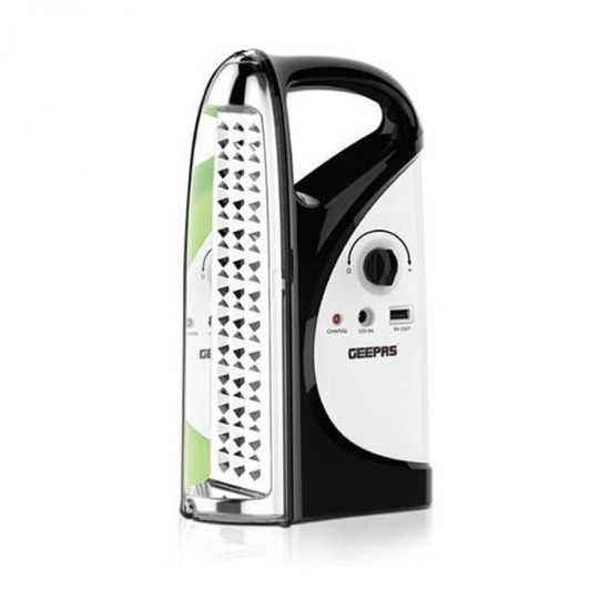 Geepas ReLed Emrg 2 In 1 Comb, USB Mobile Charge, 200Hr - GE5559