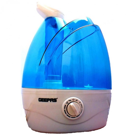 Geepas Ultrasonic Humidifier, 2.6Lcapacity, 9Hrs - GUH2484