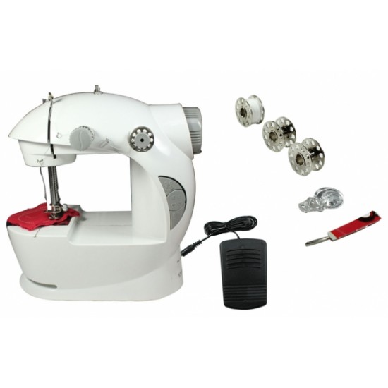 Basic Stitching White Color Mini Sewing Machine