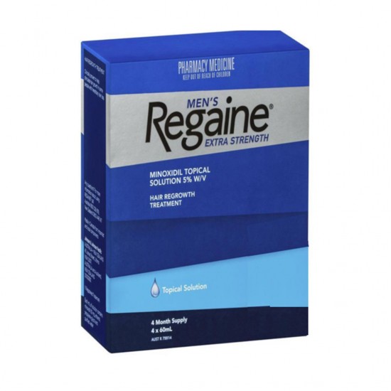 Regaine Men S Extra Strength 8 Months Supply Hair Loss 5 Minoxidil Solution