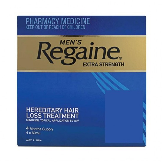 Regaine Solution Mens Extra Strength Hair Loss (4 Months Supply) - Minoxidil