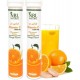 NBL Natural Vitamin C 1000 Mg Orange Flavor 20 Effervescent Tablets 2 Pack