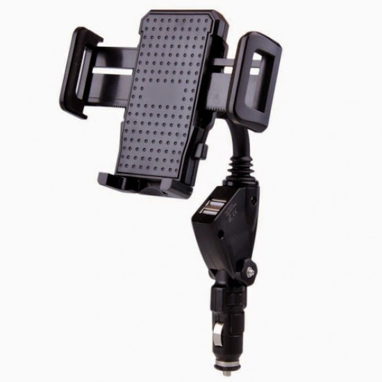 3 in 1 Bundle Offer - Wireless Selfie Stick With IM Earphone And Mobile Car Charger Holder