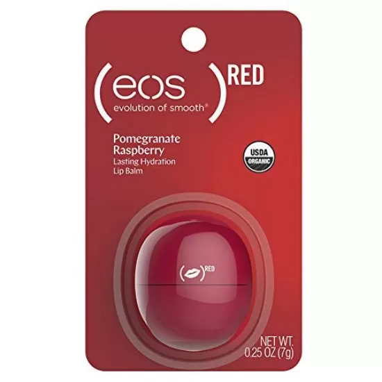 eos Organic Pomegranate Raspberry Smooth Sphere Lip Balm Review